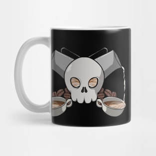 Barista crew Jolly Roger pirate flag (no caption) Mug